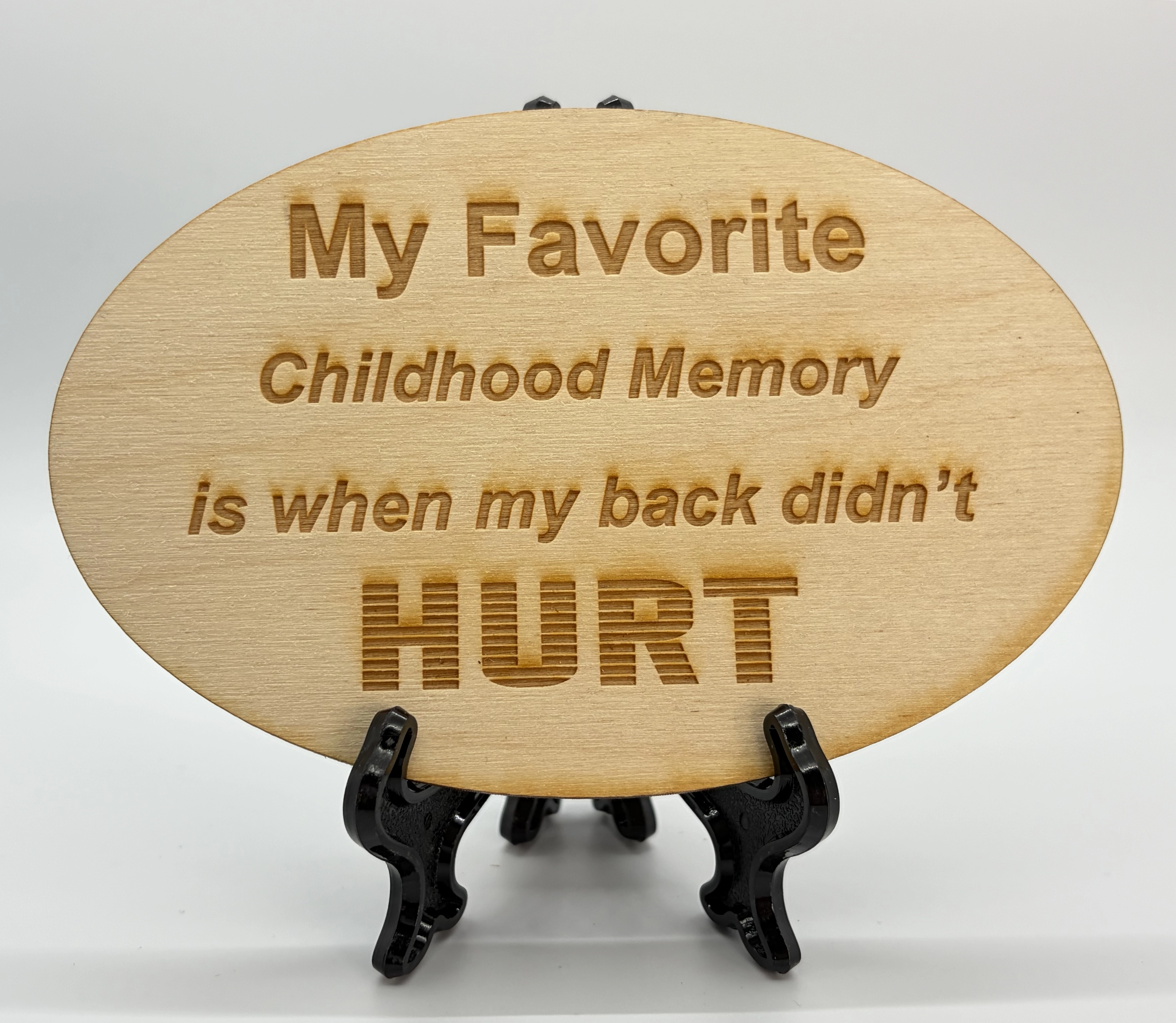 Favorite Childhood Memory Plaque
