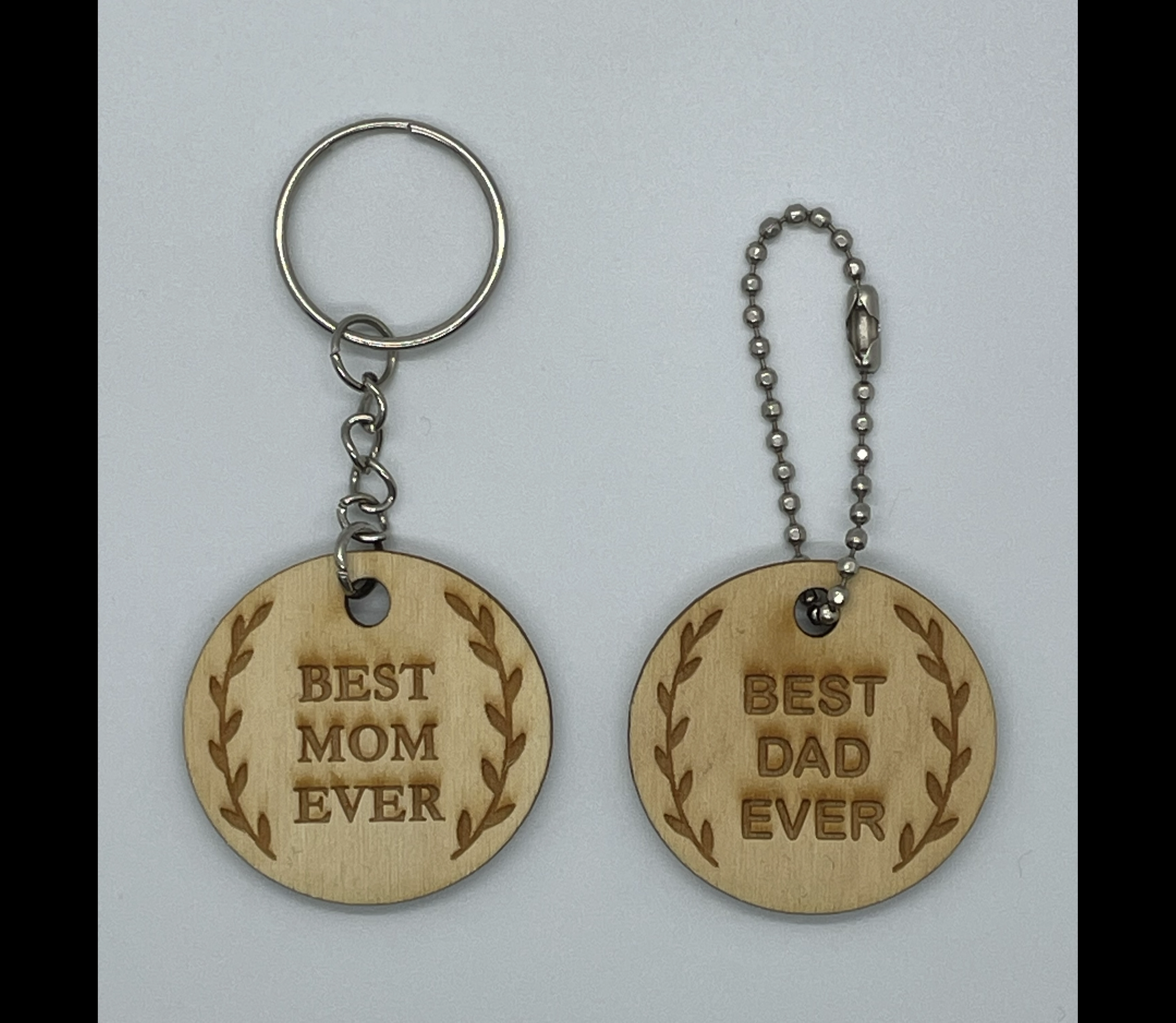 Best Mom or Dad Ever Keychain