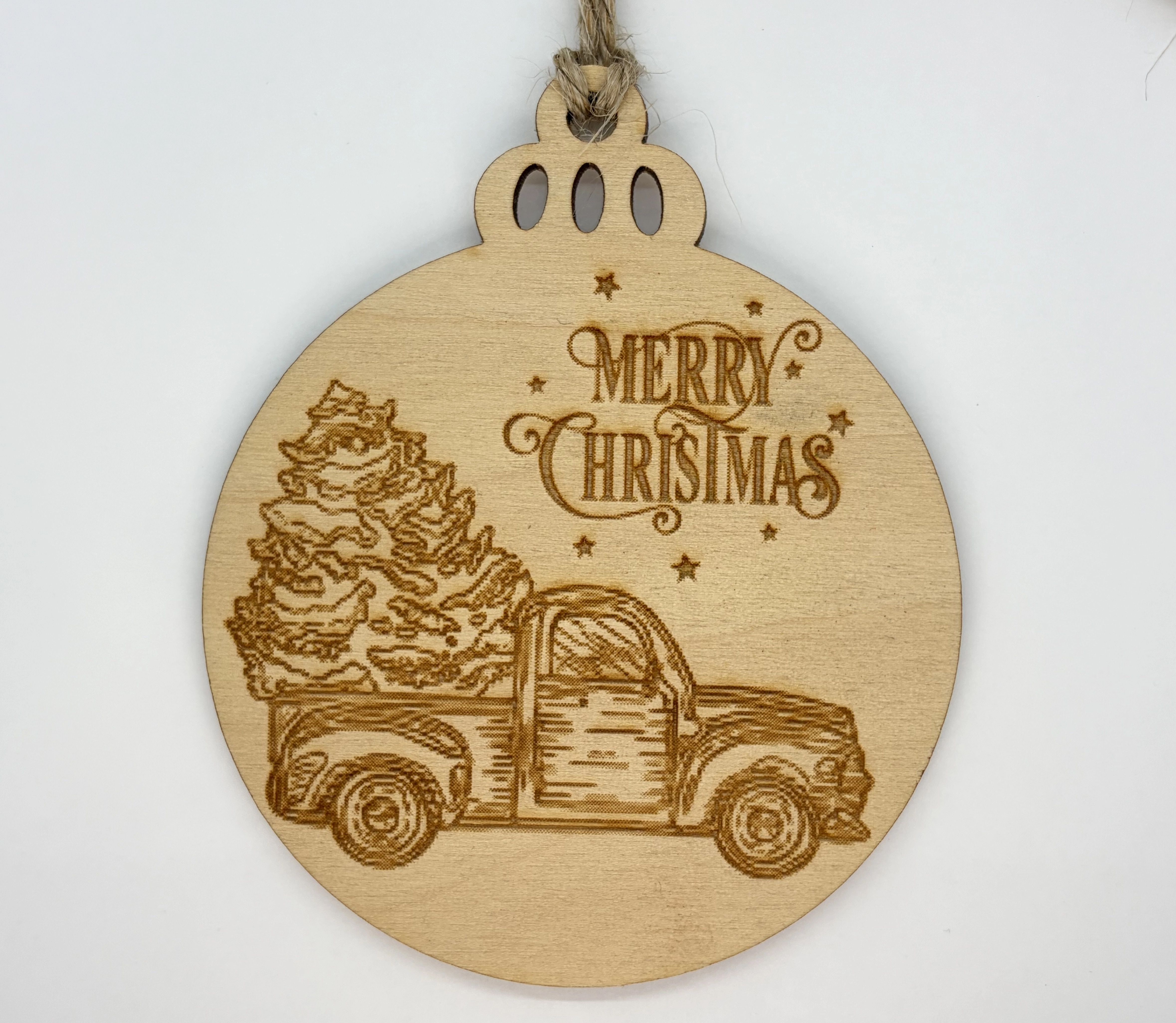 Pick-up Truck Christmas Ornament