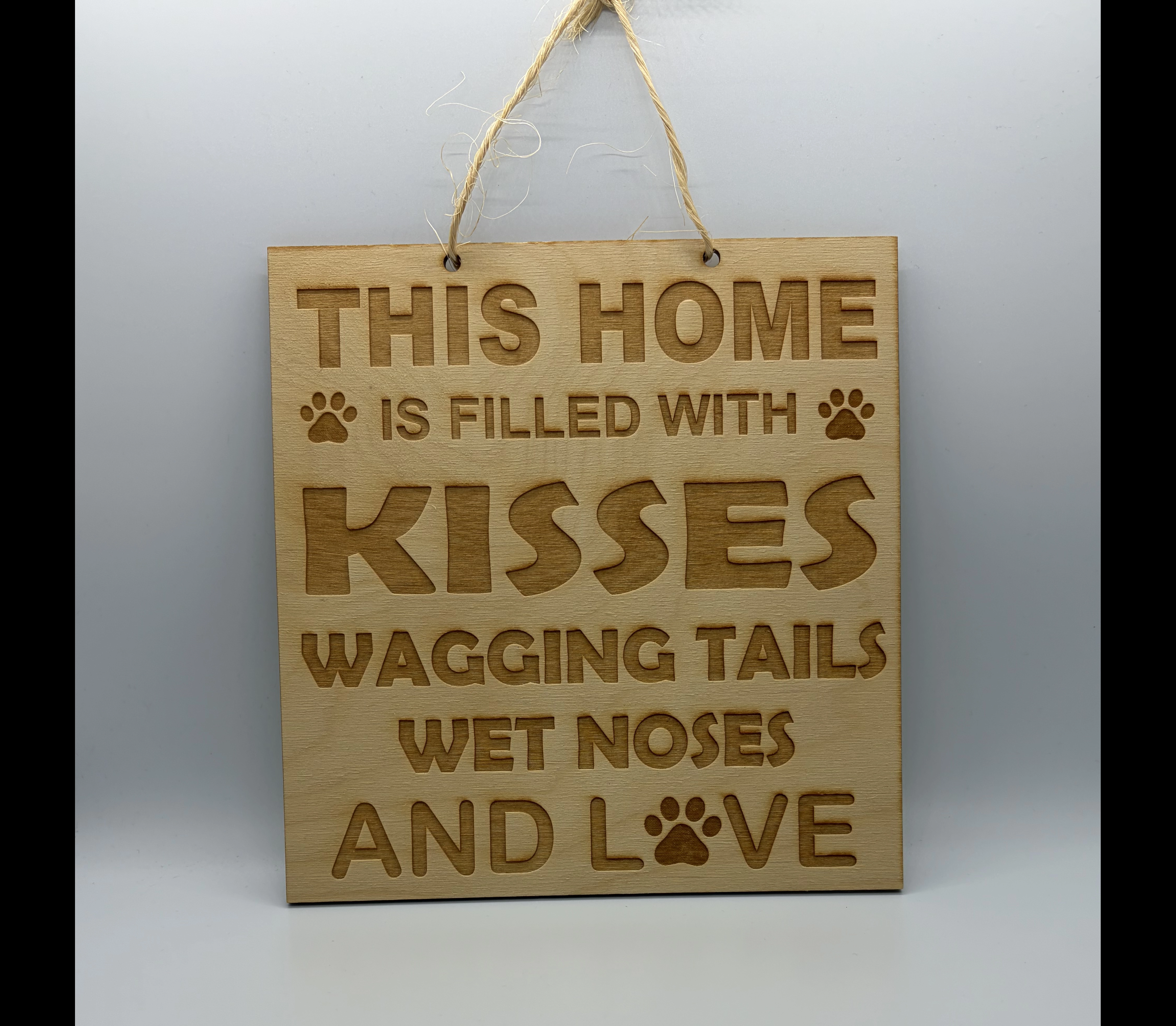 Kisses and Wet Noses Plaque