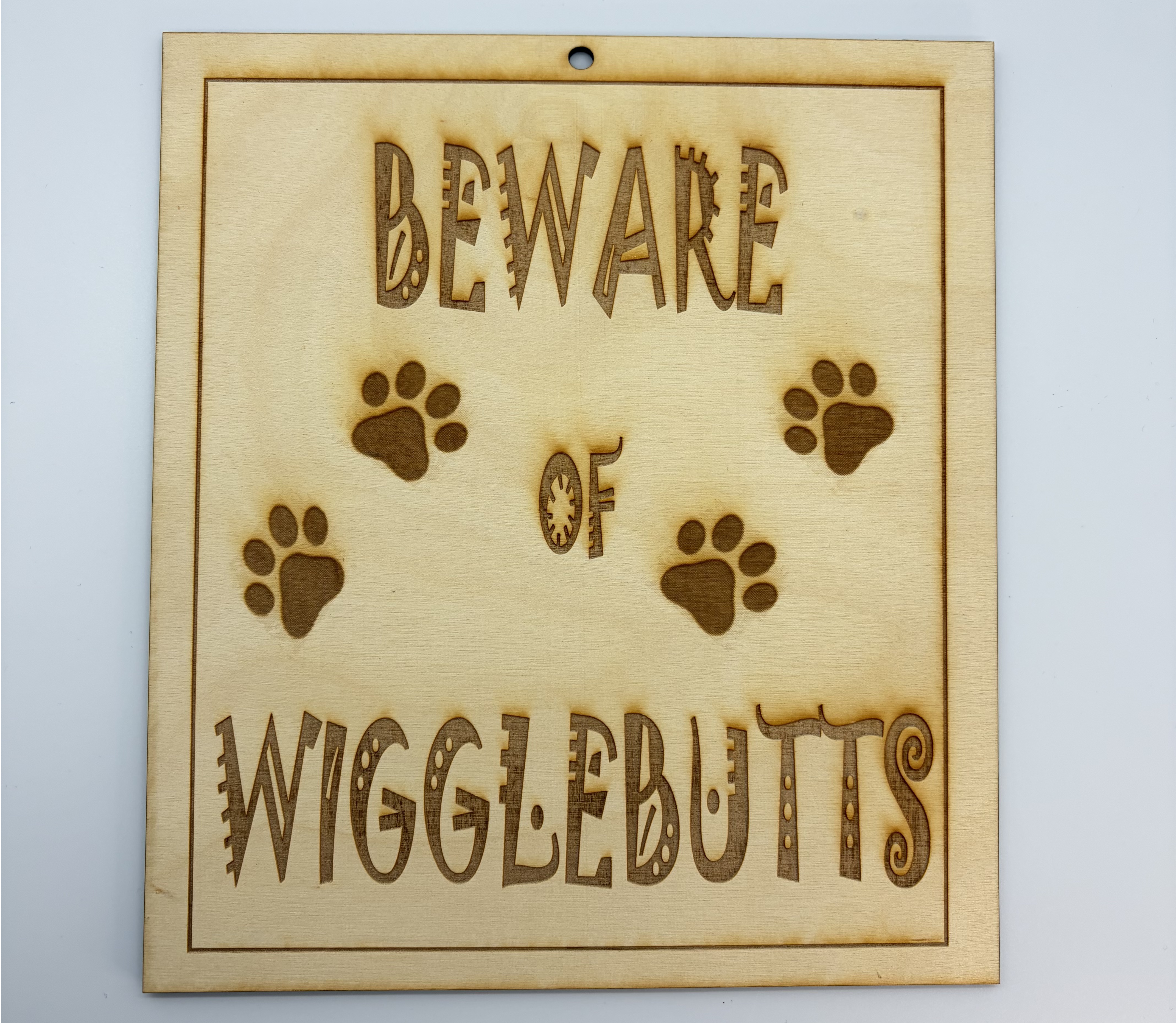 Wigglebutts Plaque